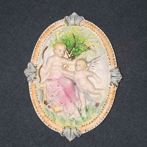 Cherub Angel 3D Wall Plaque Wall Hanging